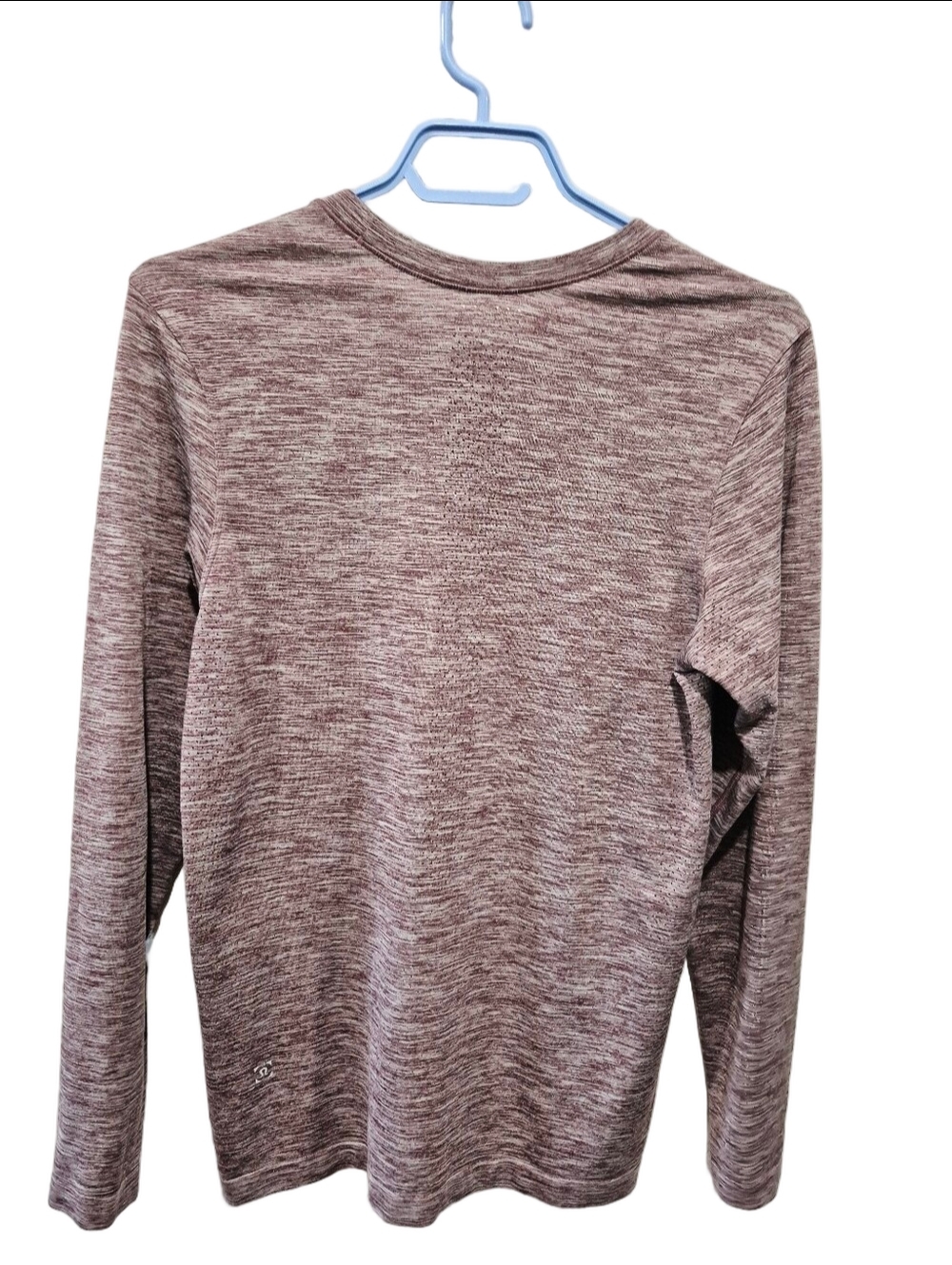 Lululemon Metal Vent Tech Surge Long Sleeve Dark Adobe / White